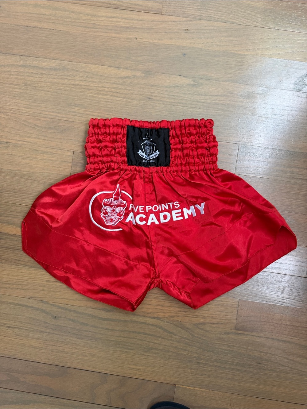 Kids Red Martial Arts Shorts
